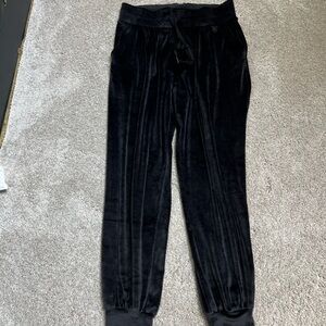 Victoria’s Secret high rise velour jogger